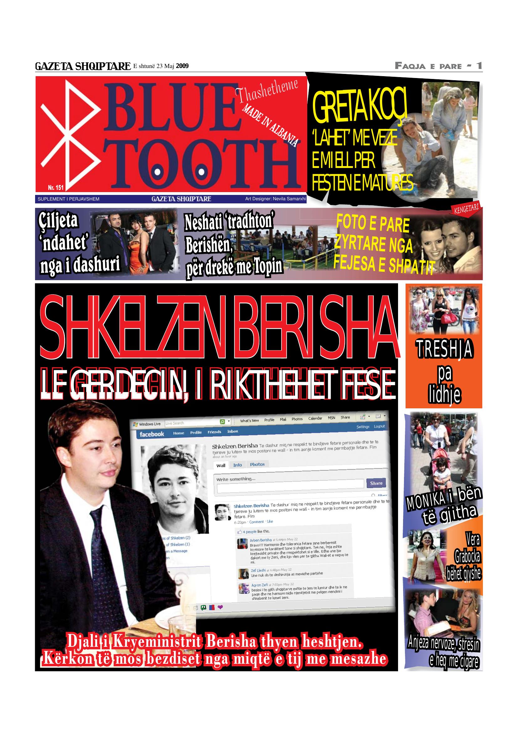 Gazeta Shqiptare 2009-05-23